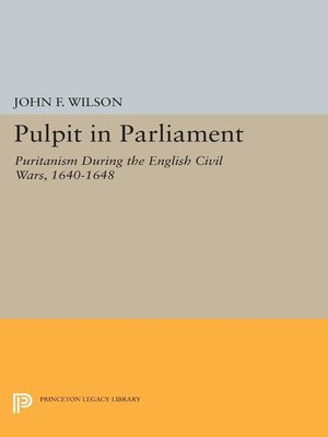 cover image of Pulpit in Parliament